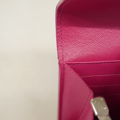 Louis Vuitton Epi Portefeuille Sarah Long Wallet M64322 Noir Hot Pink