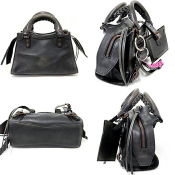 Balenciaga Neo Classic City Mini 2Way Handbag Neo Classic 638524 Black