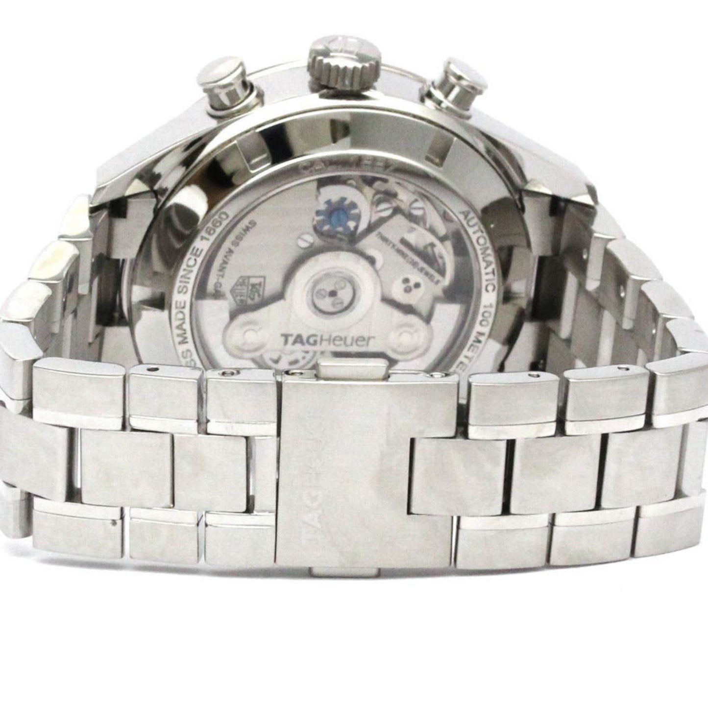 Tag Heuer Carrera Calibre 1887 Chronograph Steel Watch Car2110 Polished