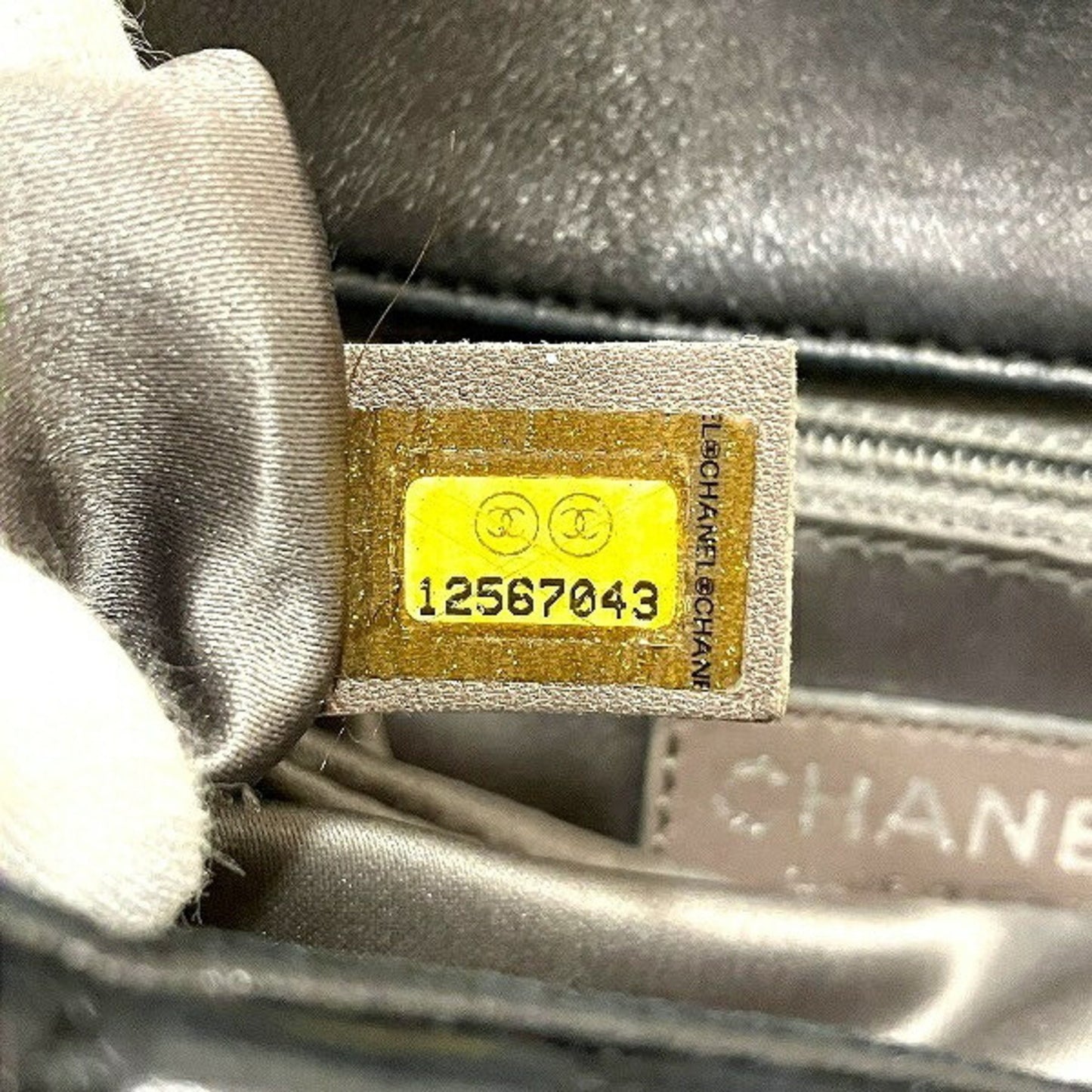 Chanel Bubble Quilt Black Bag Handbag Shoulder