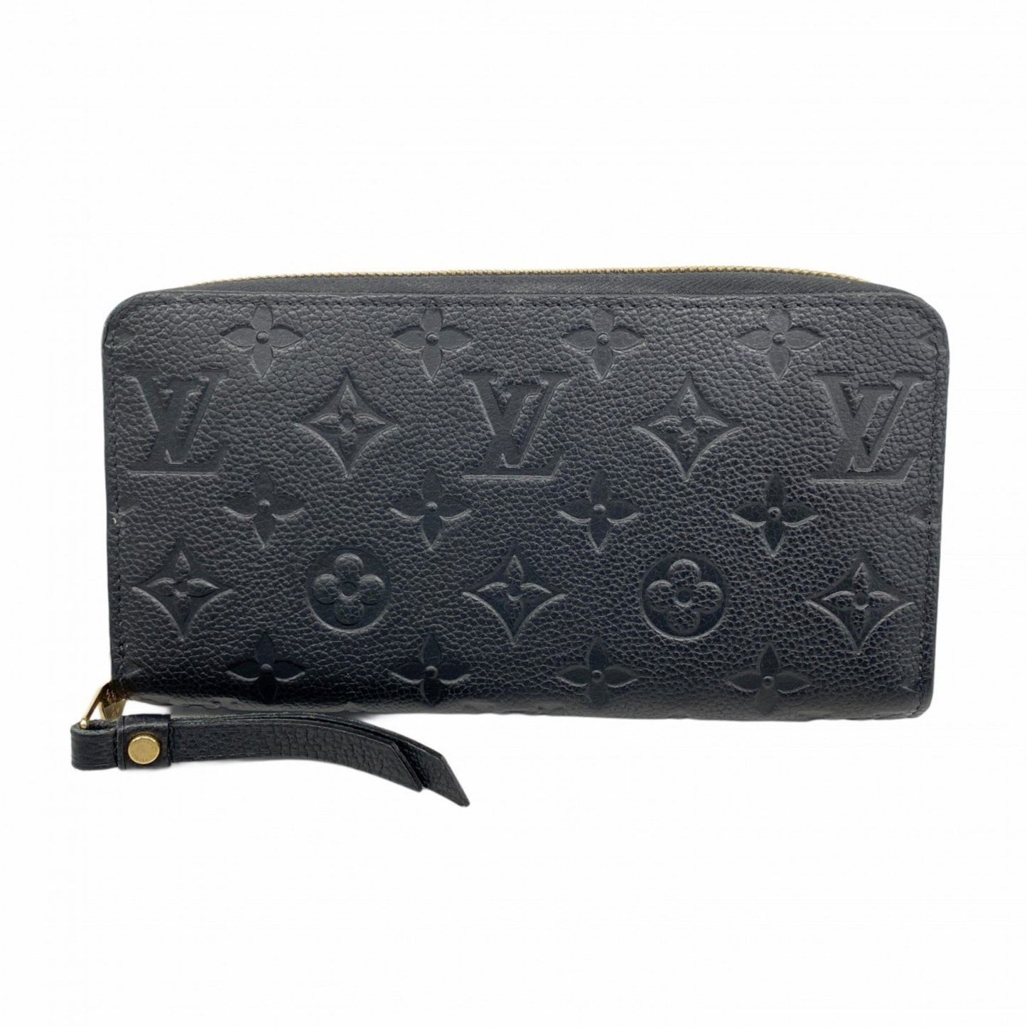 Louis Vuitton Monogram Empreinte Zippy Wallet M61864 Noir
