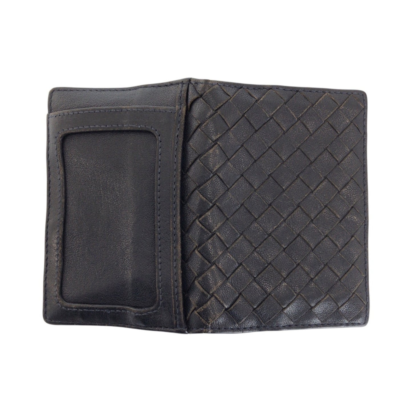 Bottega Veneta Intrecciato Leather Card Case/Pass Case
