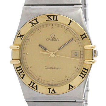 Omega Constellation 18K Gold Steel Quartz