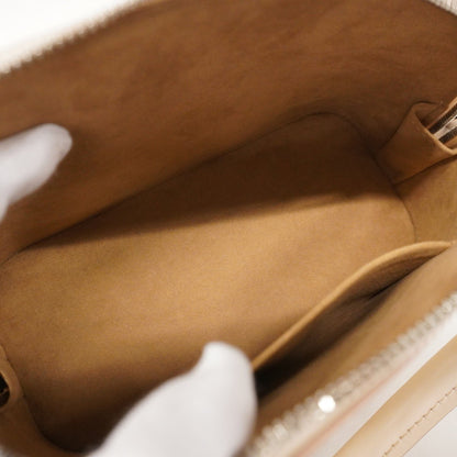 Louis Vuitton Epi Alma Bb Handbag M58706 Quartz White