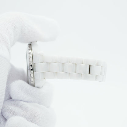 Chanel J12 H1628 White Dial