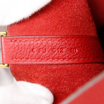 Hermes Hermes Picotin Lock 18 Pm Handbag X Taurillon Maurice 2018 Red / C Belt Clasp Loc18K