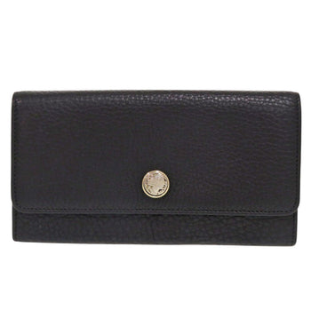 Bvlgari Monete 35963 Black Leather Long Wallet 1036 Bvlgari