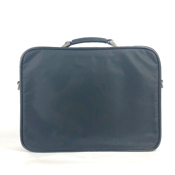 Prada Prada Triangle Logo Plate Bag Document Briefcase Handbag Nylon
