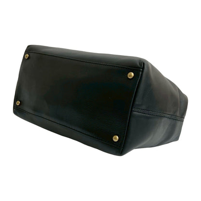 Chanel Coco Mark Leather 2-Way Handbag/Shoulder Bag