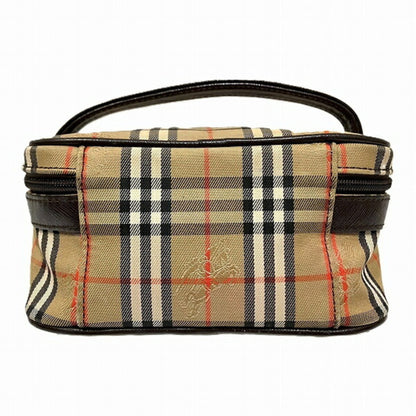 Burberry Nova Check Pouch Vanity Bag Handbag