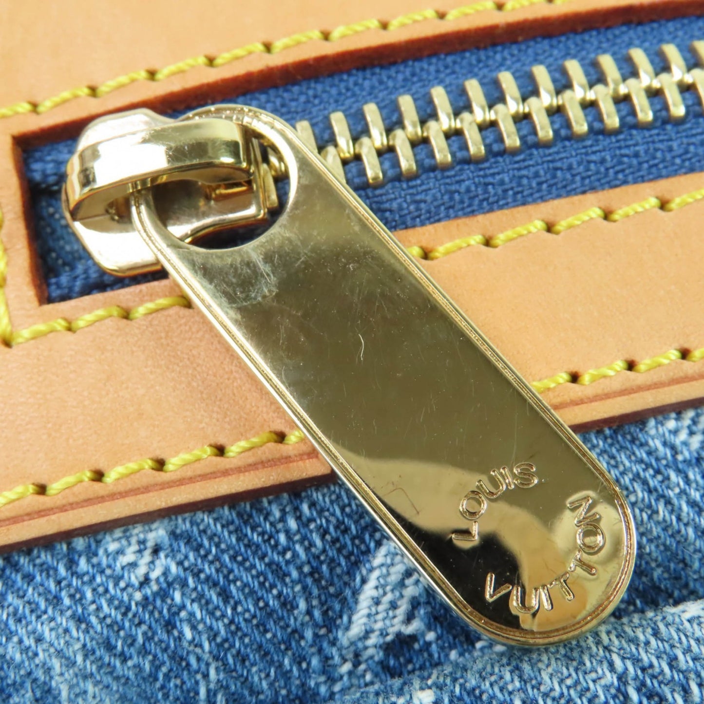 Louis Vuitton M95049 Monogram Denim Baggy Pm Handbag