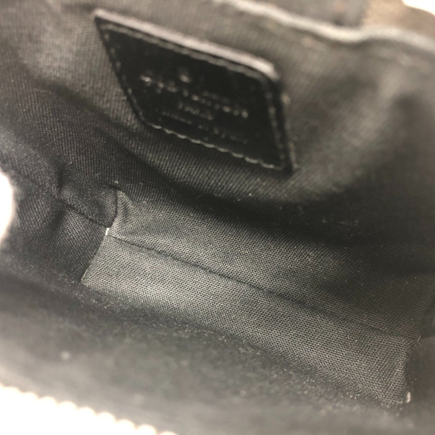 Louis Vuitton M46550 Monogram Glace Ray Bag Waist Pouch Accessory Case Leather