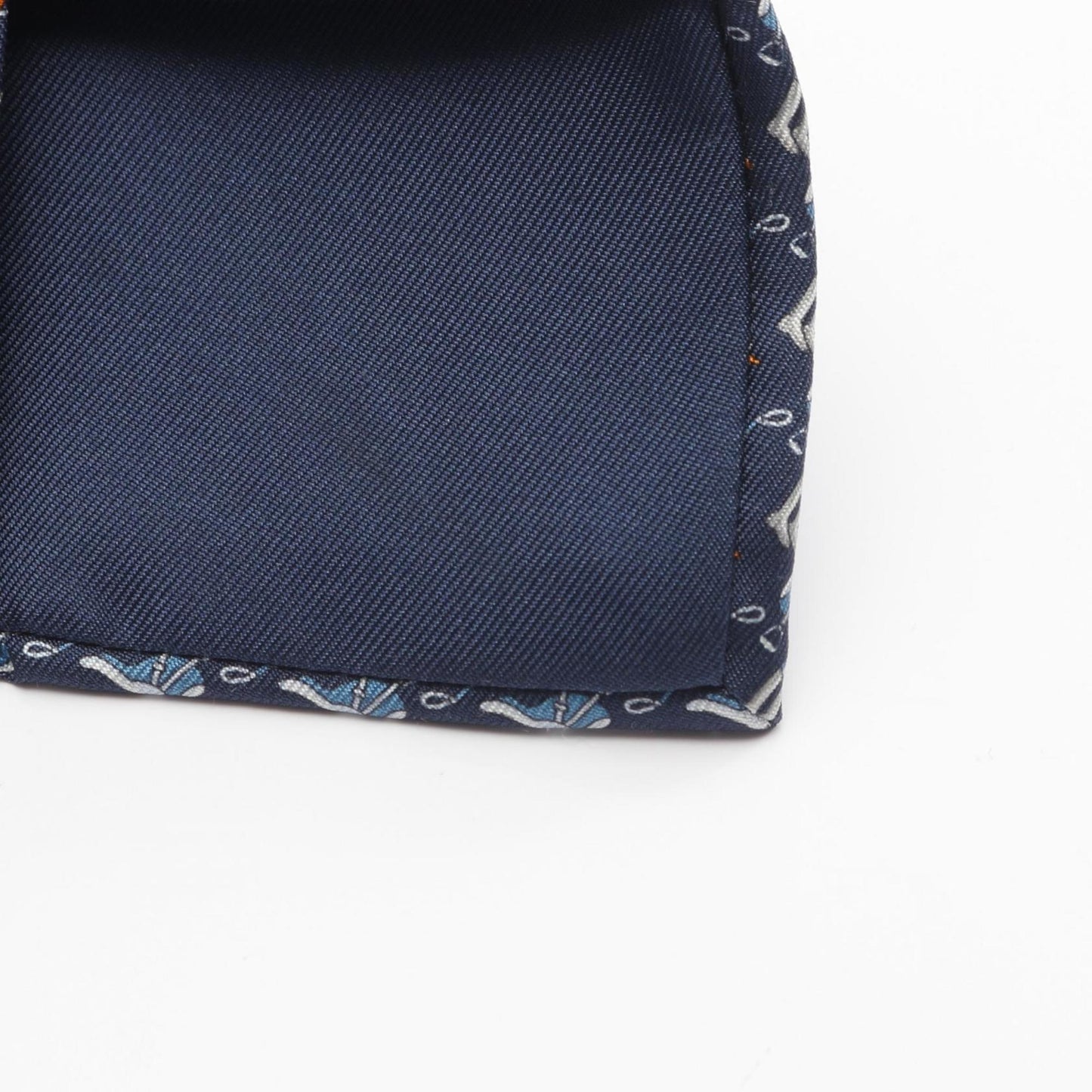 Hermes Herms Tenue De Jockey Silk Tie For Men