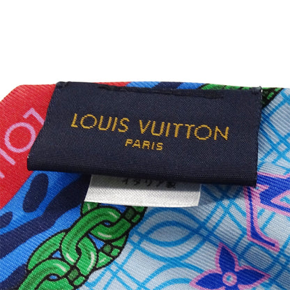 Louis Vuitton Women'S Silk Bandeau Bb Scarf In Bubble Gram Multicolor