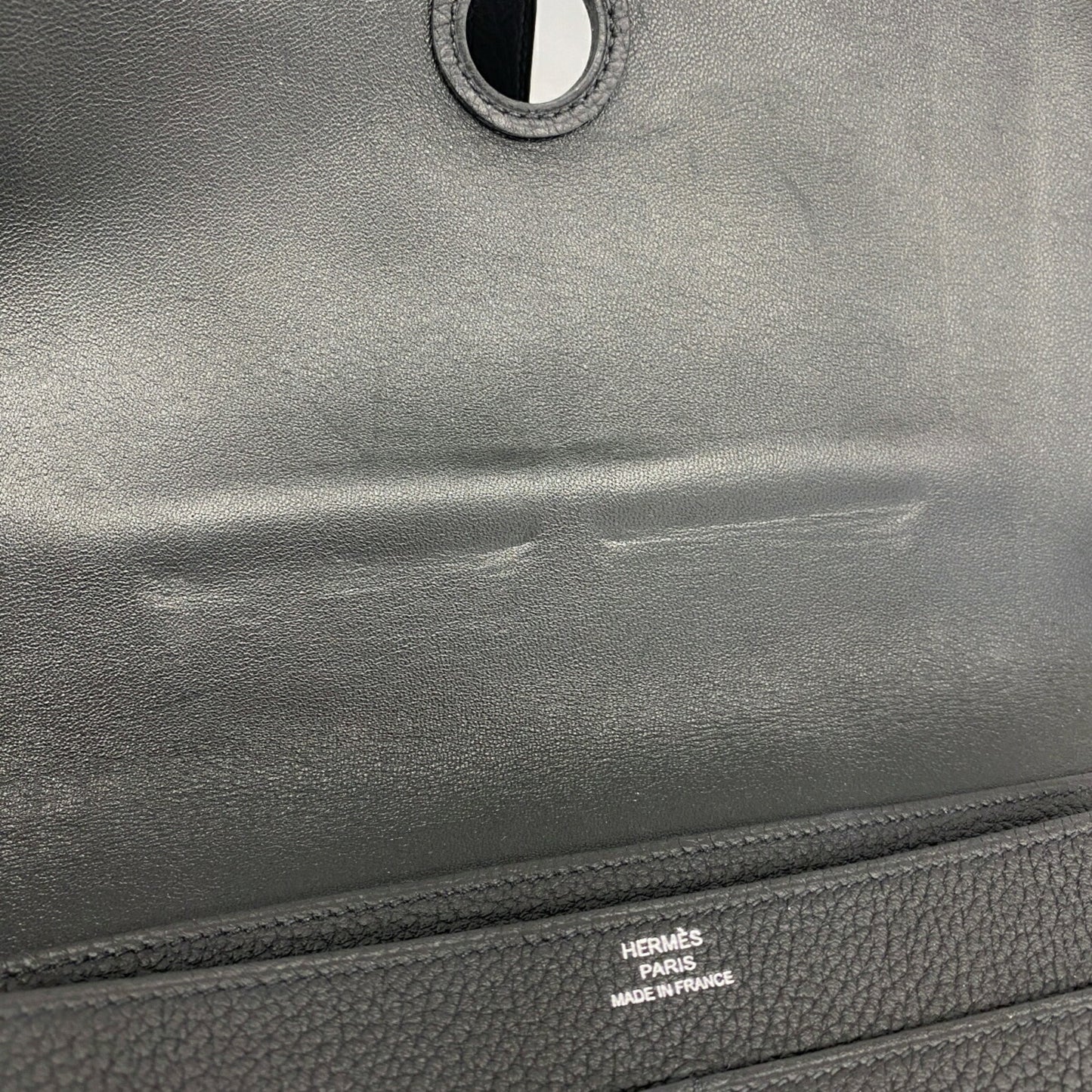 Hermes Herms Dogon Gm Long Wallet In Taurillon Clemence Leather