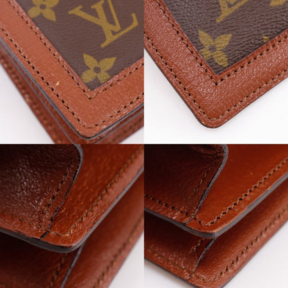 Louis Vuitton Sac Dauphine Shoulder Bag M51410 Monogram Canvas Brown A5 Flap