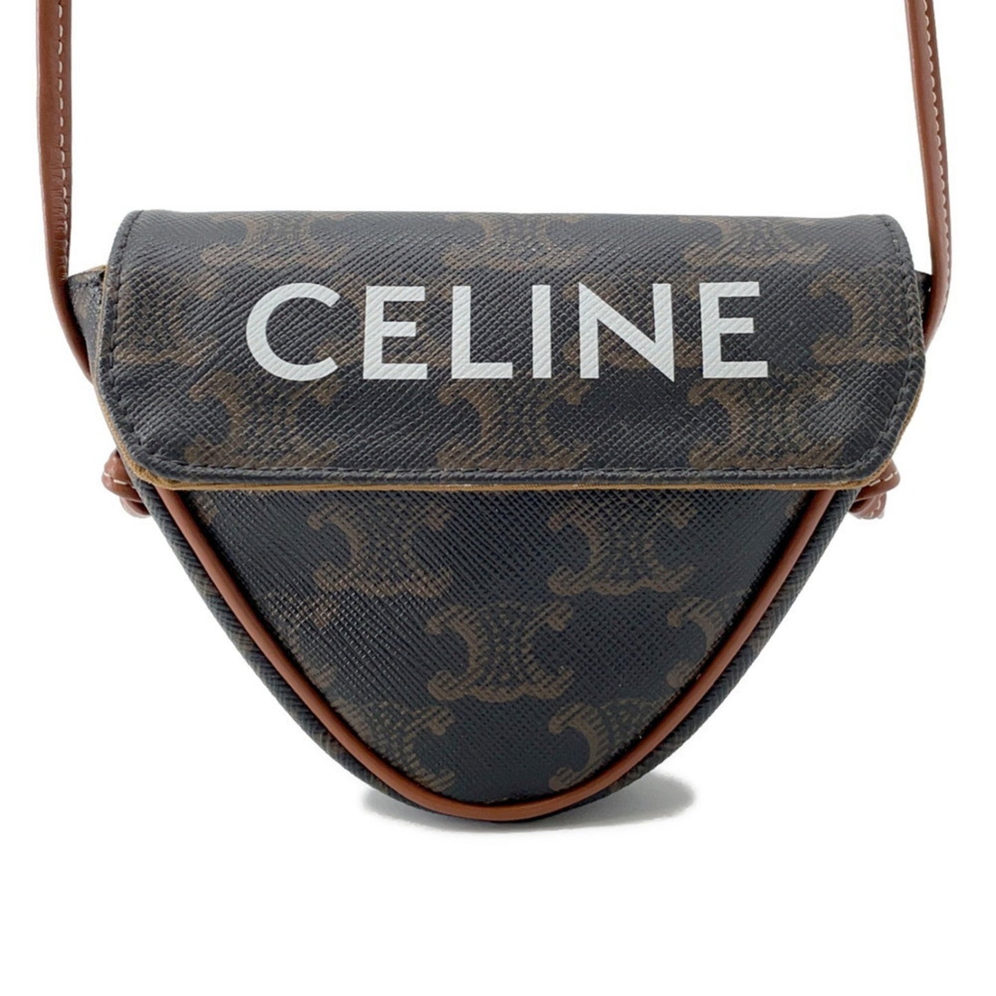 Celine Shoulder Bag Mini Triangle Triomphe 195902 Celine Pochette