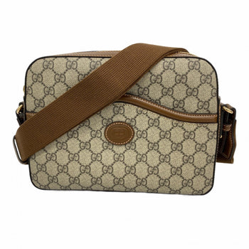 Gucci Gg Supreme Shoulder Bag 675891 Brown