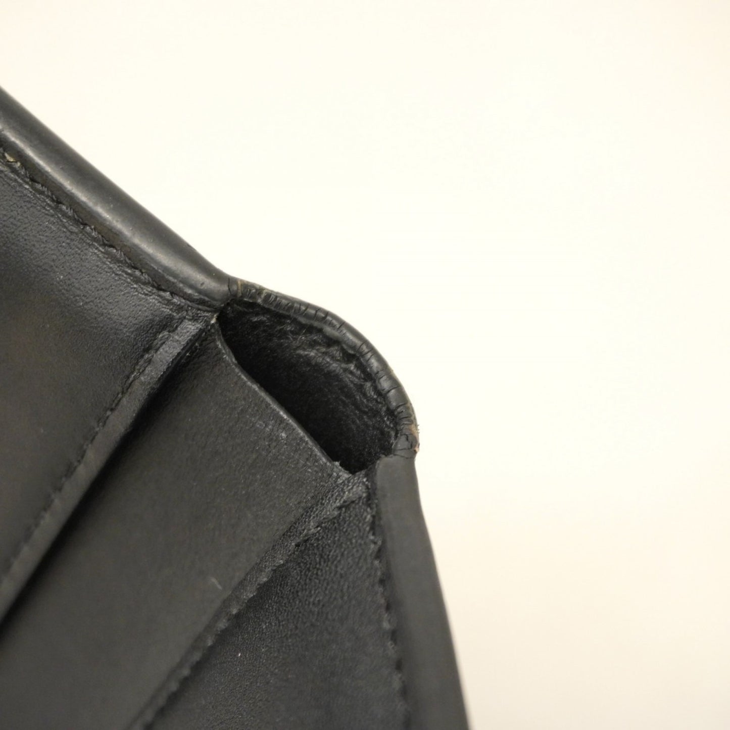 Louis Vuitton Monogram Portefeuille Cherry Wood Compact Wallet M61912 Brown Noir