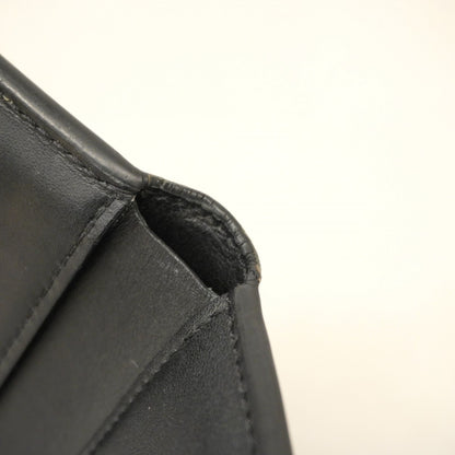 Louis Vuitton Monogram Portefeuille Cherry Wood Compact Wallet M61912 Brown Noir