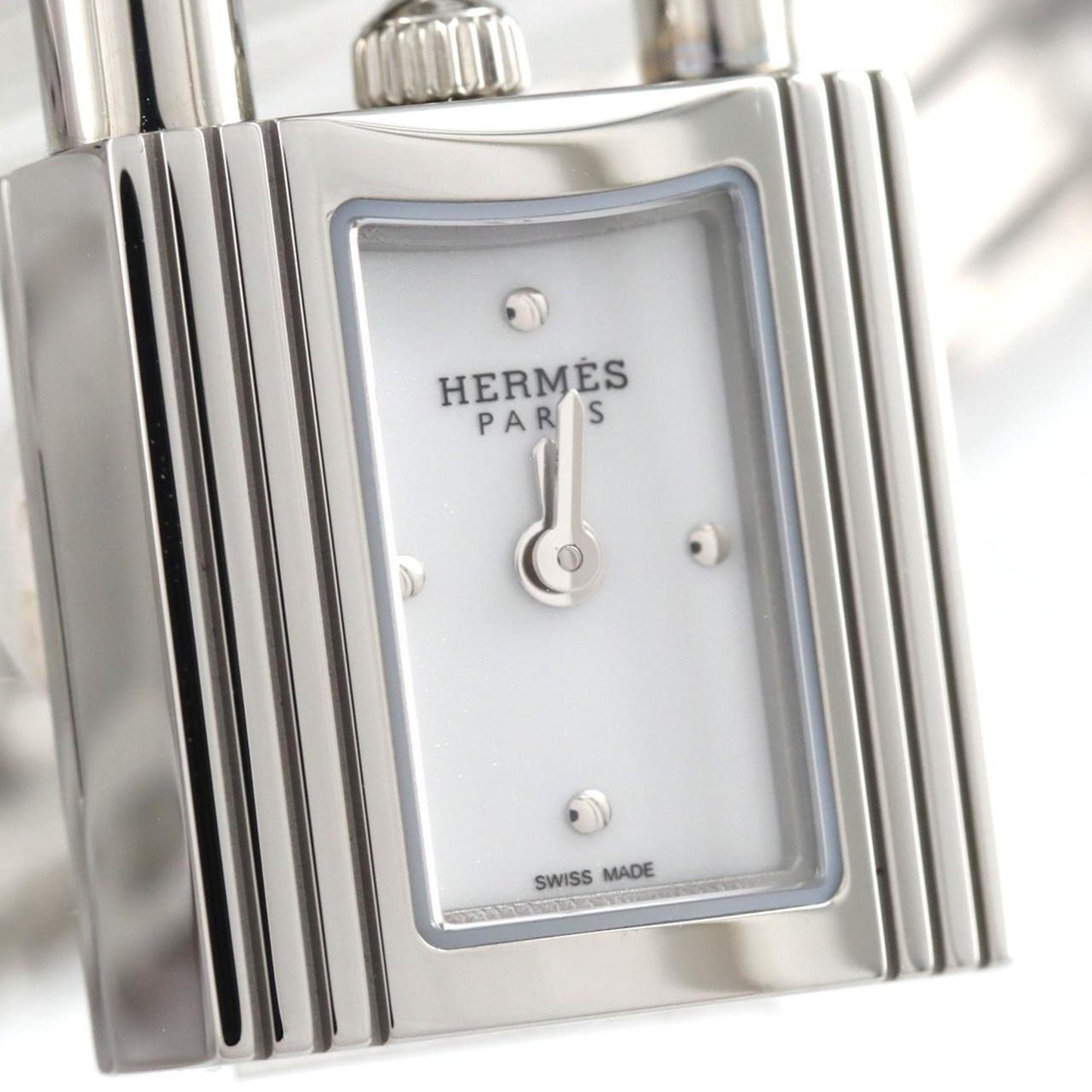 Herms Kelly Ke4.110 Stainless Steel Quartz Watch