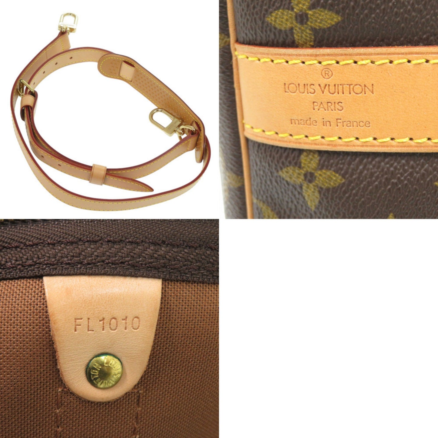 Louis Vuitton Keepall Bandouliere 60 Monogram Boston Bag M41412 Lv 1116 Louis Vuitton