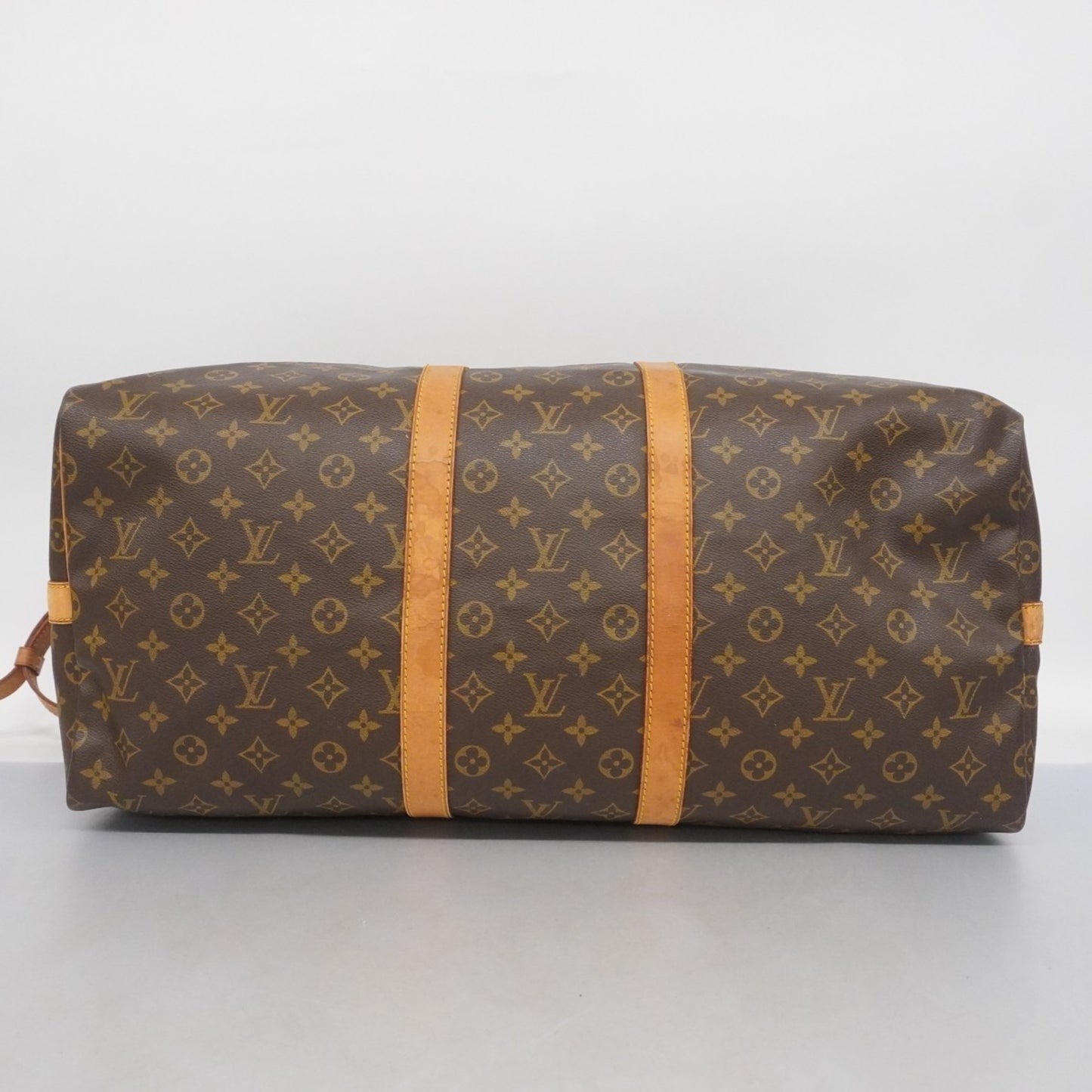 Louis Vuitton Monogram Keepall Bandouliere 55 Boston Bag M41414 Brown
