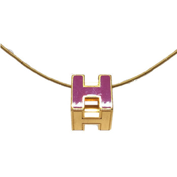 Hermes H Cube Carage D'Ash Lacquer Necklace For Women