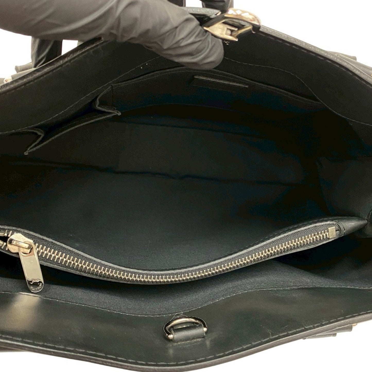 Louis Vuitton Passy Gm Epi Leather Tote Bag/Semi-Shoulder Bag In Noir