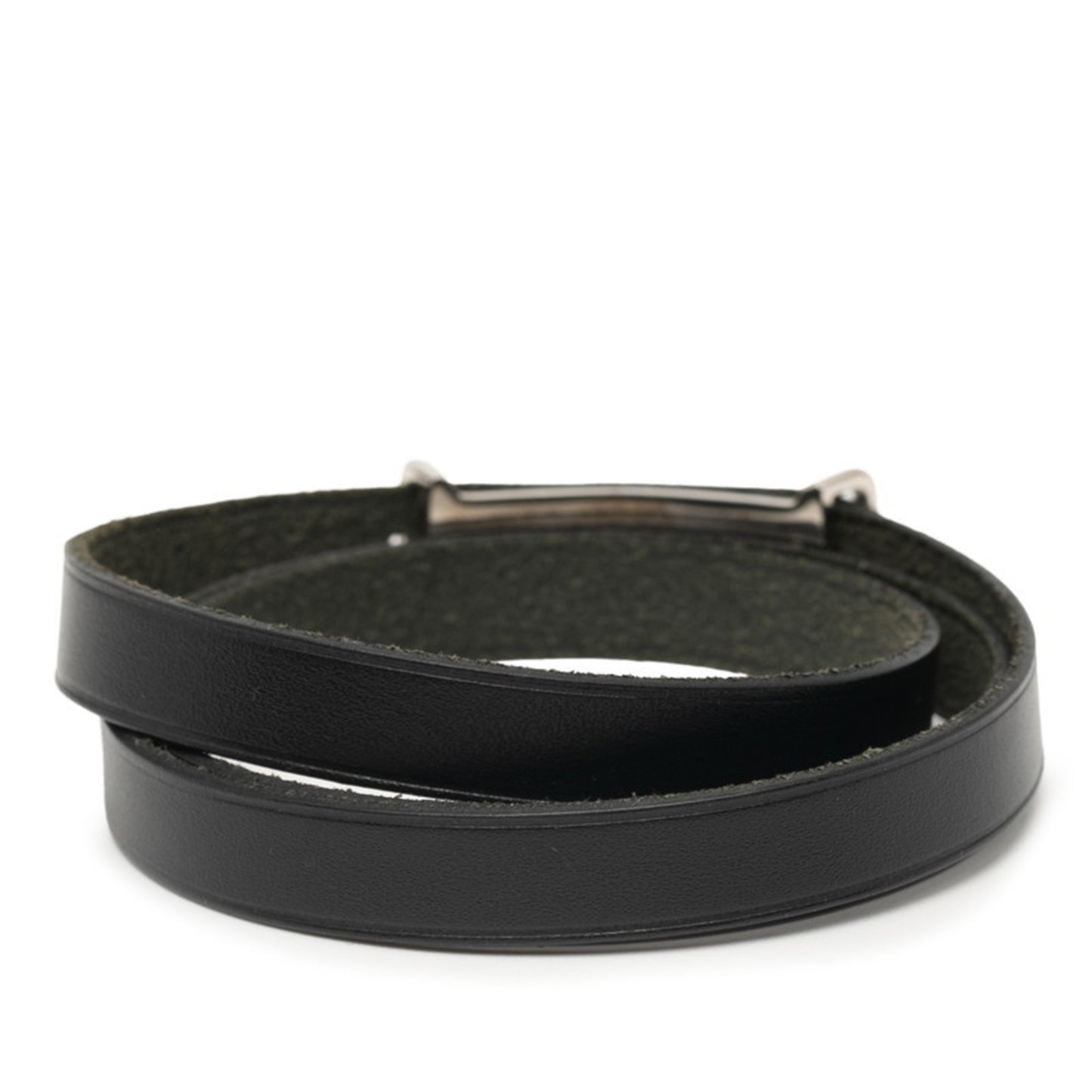 Hermes Herms Api 2 Long Bracelet In Black