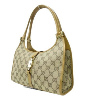 Gucci Jackie 002 1068 Handbag In Light Brown Gg Canvas