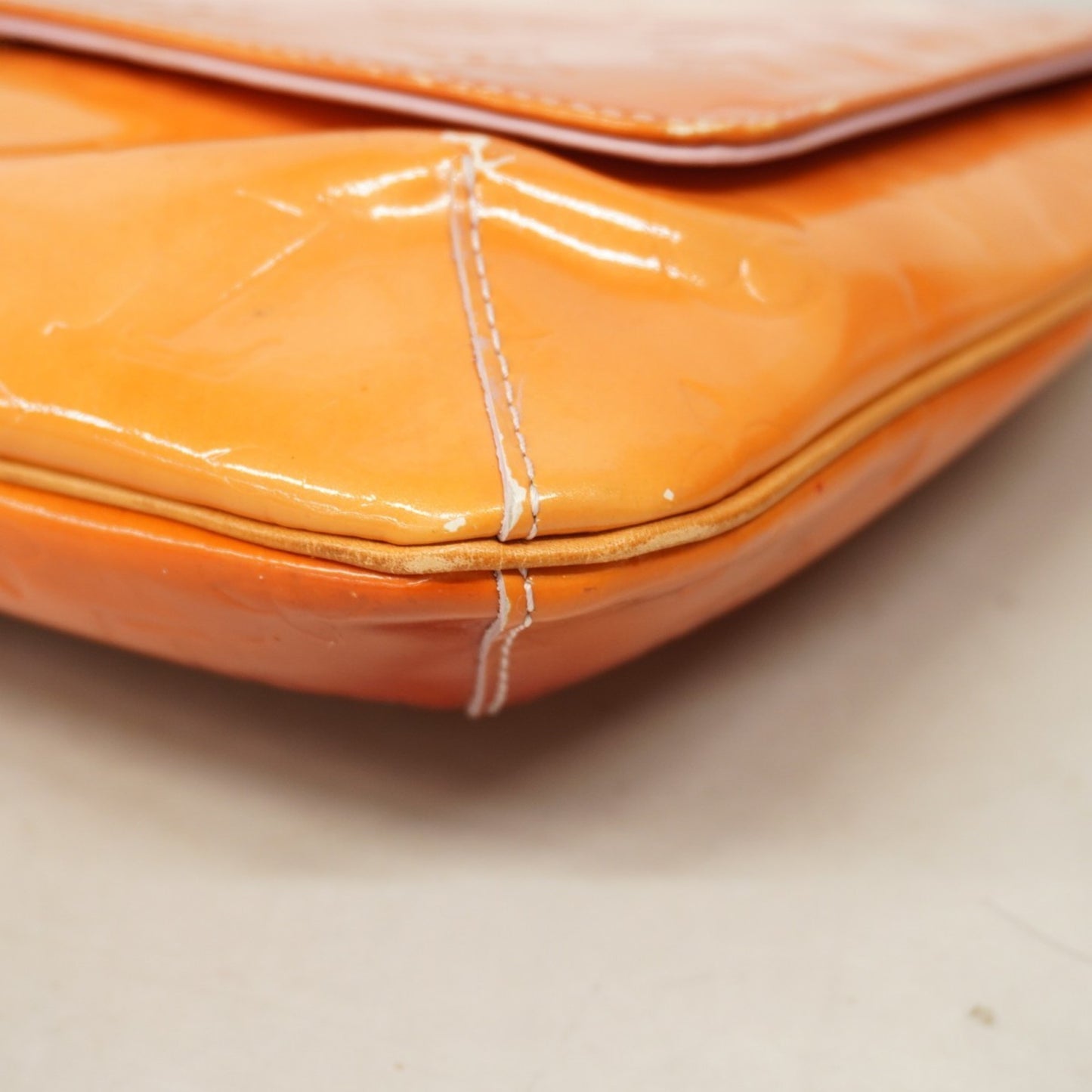 Louis Vuitton Vernis Thompson Street Shoulder Bag M91070 Rose