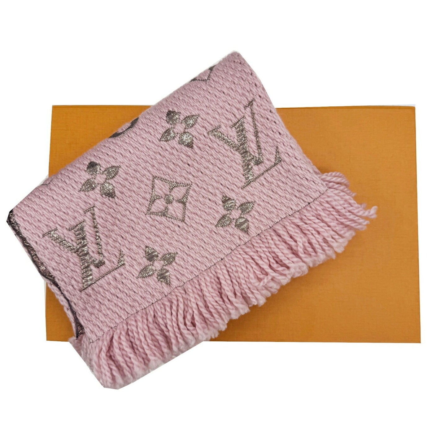 Louis Vuitton Echarpe Mania M70466 Gm0196 Pink Vuitton Scarf/Shawl