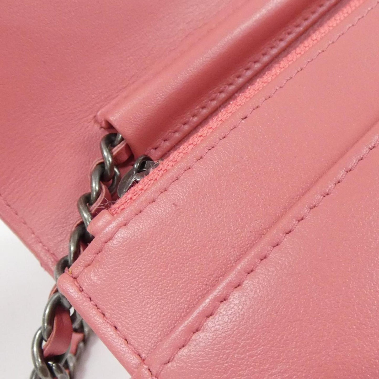 Leather Chanel Chain/ Shoulder Wallet