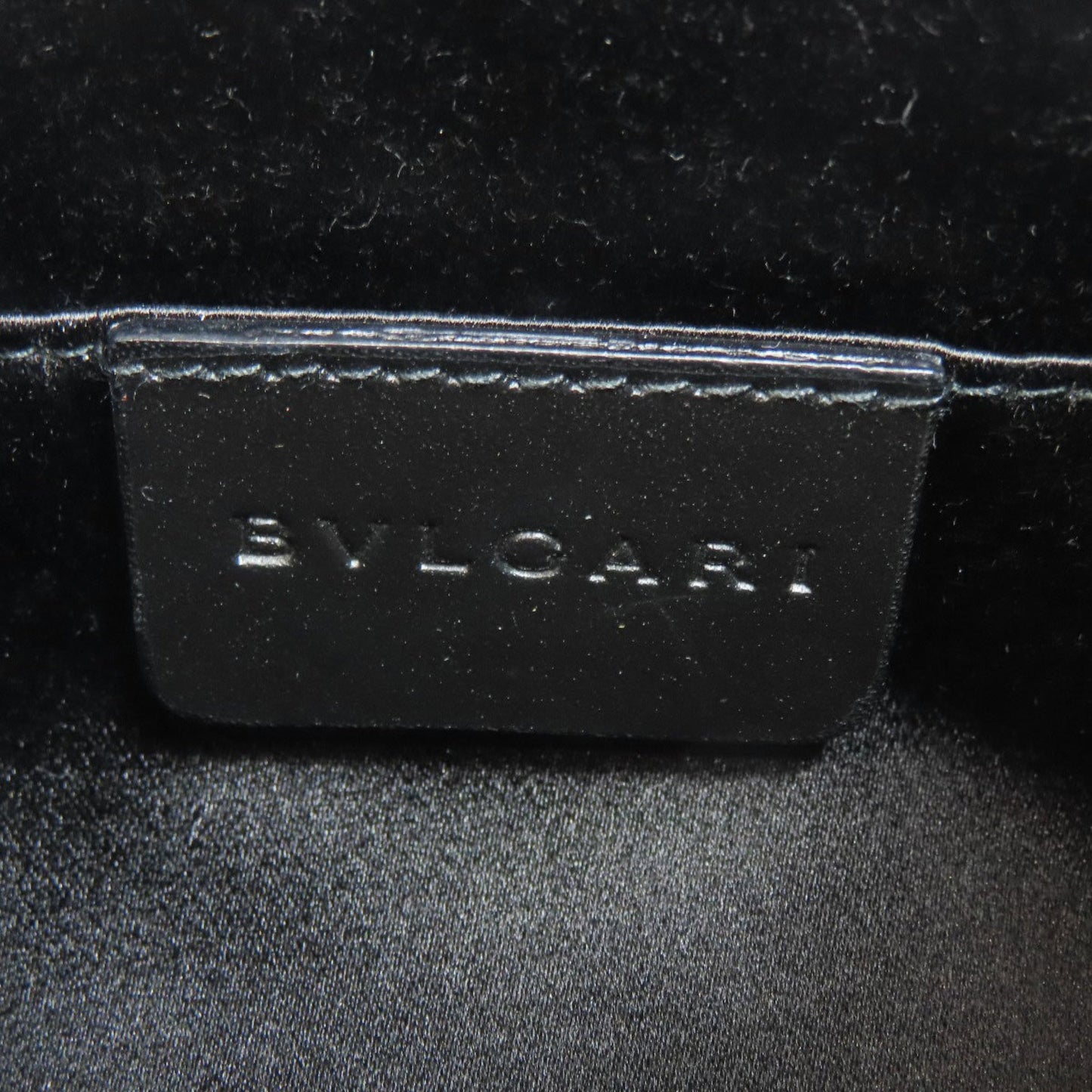 Bvlgari Drum Bag Logomania Handbag Canvas