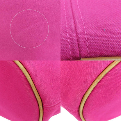 Hermes Tote Bag Panier De Plage Mm Canvas Hot Pink