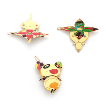 Louis Vuitton Hair Set (3-Piece Set) Featuring Takashi Murakami