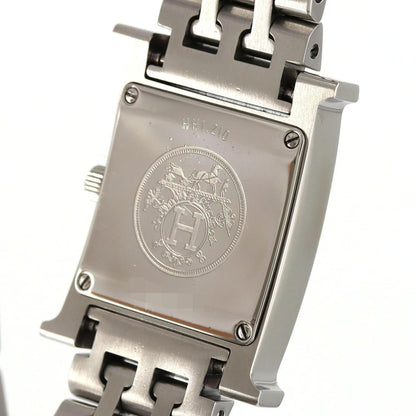 Hermes H Watch Hh1.210 Ss Quartz Wristwatch