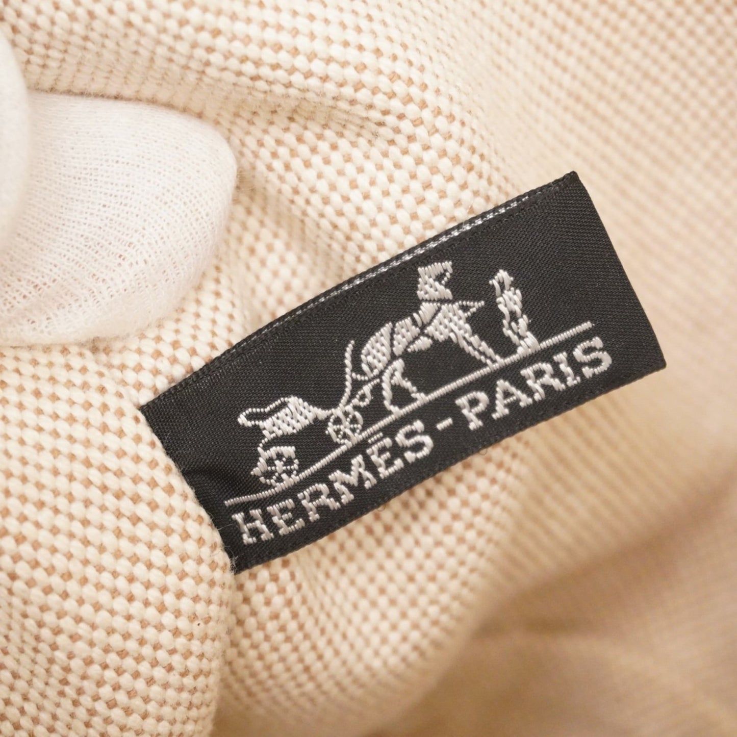 Canvas Hermes Tote Bag