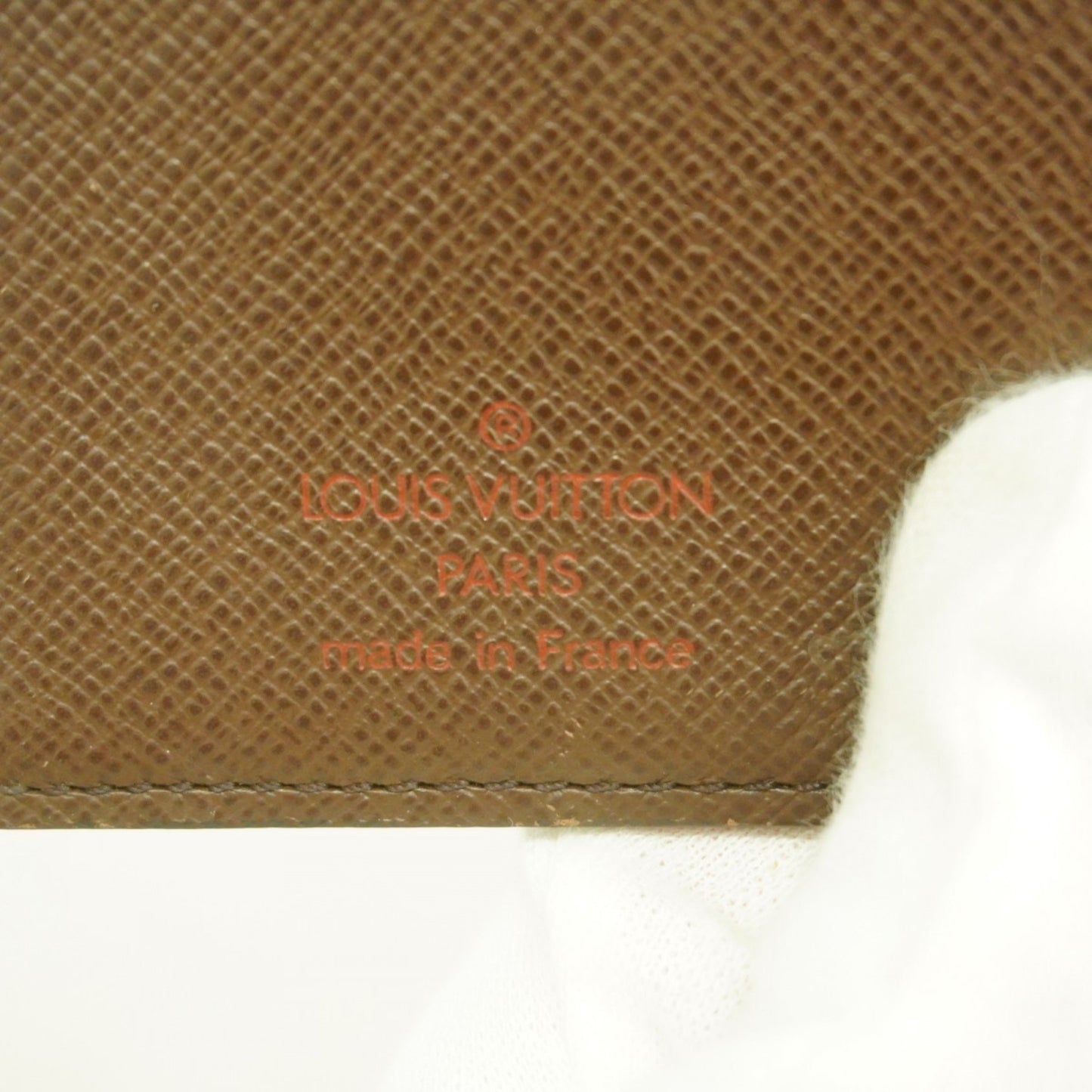 Louis Vuitton Damier Porte Monnaie Bi-Fold Viennois Wallet N61664 Ebene