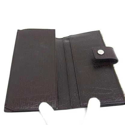 Gucci Gg Supreme 115046 Beige/Brown Leather