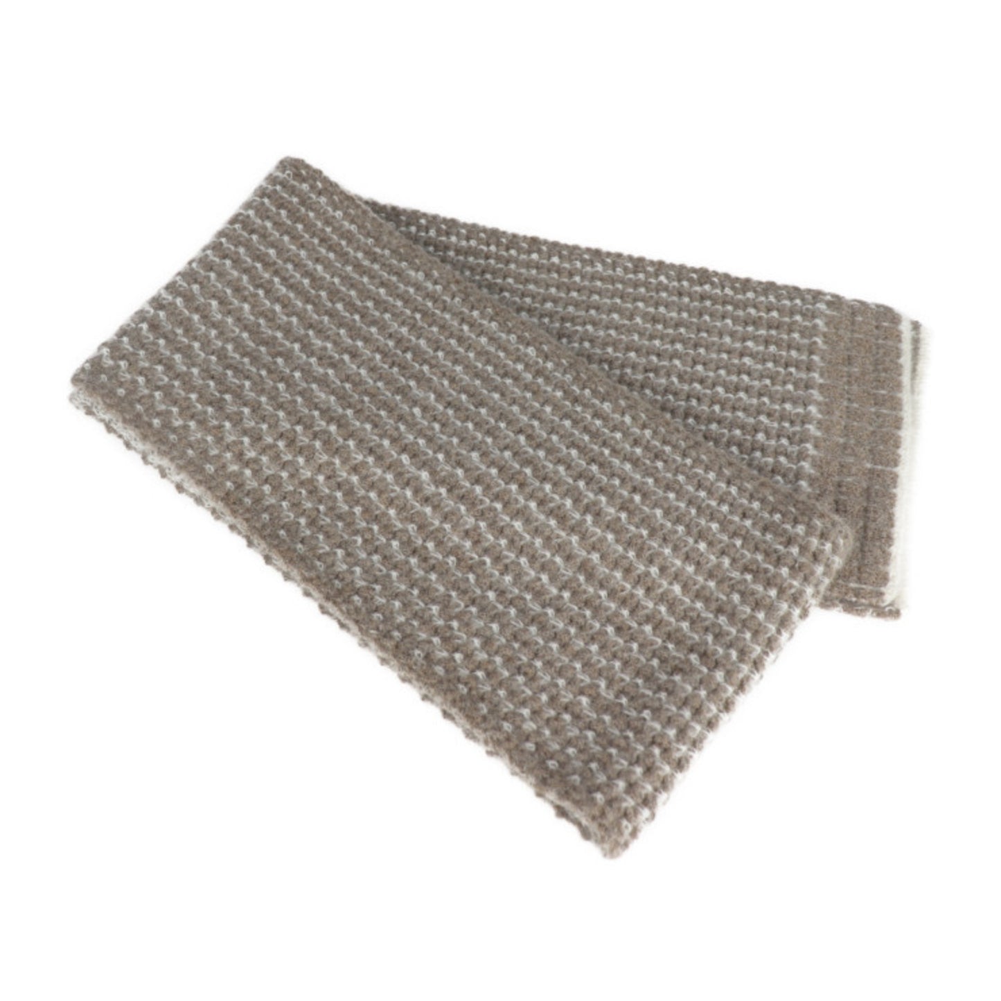 Louis Vuitton Louis Vuitton Echarpe Cel Muffler Wool Mohair Beige