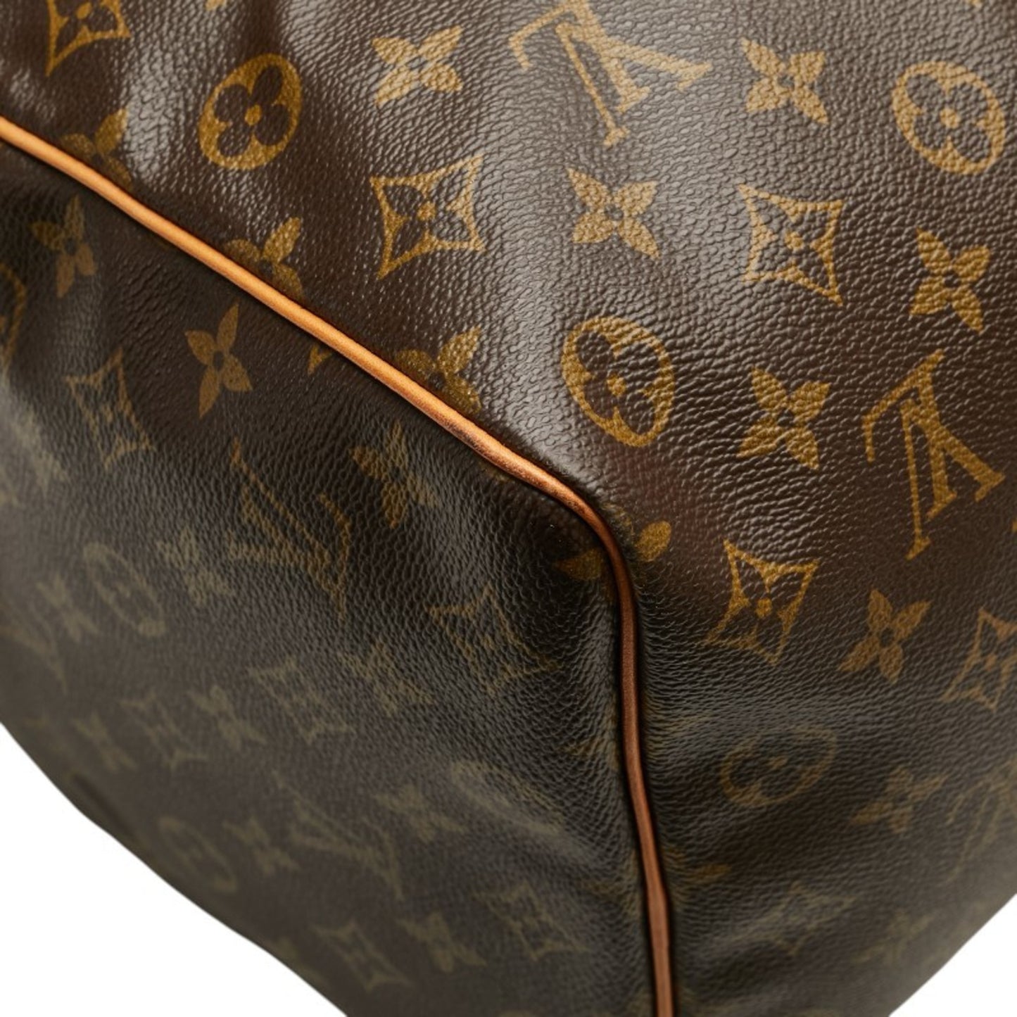 Louis Vuitton Monogram Keepall 50 Boston Bag/Travel Bag M41426 Brown Leather