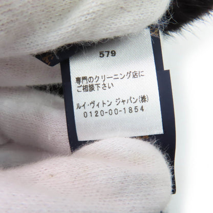 Louis Vuitton 2022 Louis Vuitton Echarpe Gaugram Mink Fur Shawl With Lv Logo