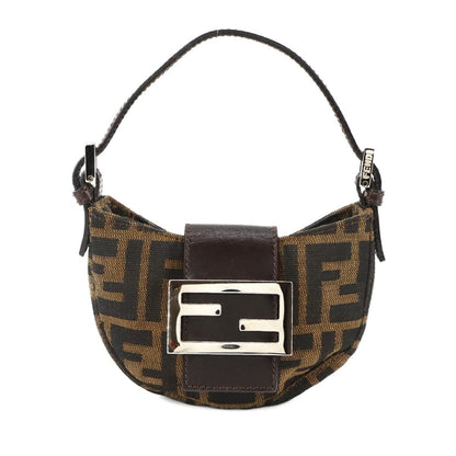 Fendi Zucca Mini Croissant Bag