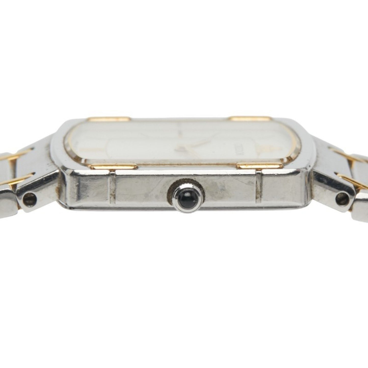 Seiko Credor Watch 2F70-5600 Quartz Silver Dial Stainless Steel Plated