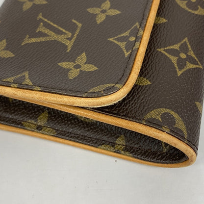 Louis Vuitton Monogram Pochette Twin Gm Shoulder Bag M51852 Brown