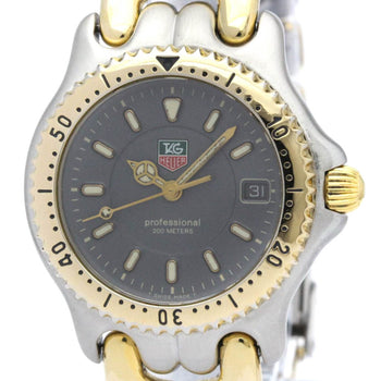 Polished Tag Heuer Sel Professional Gold Plated Steel