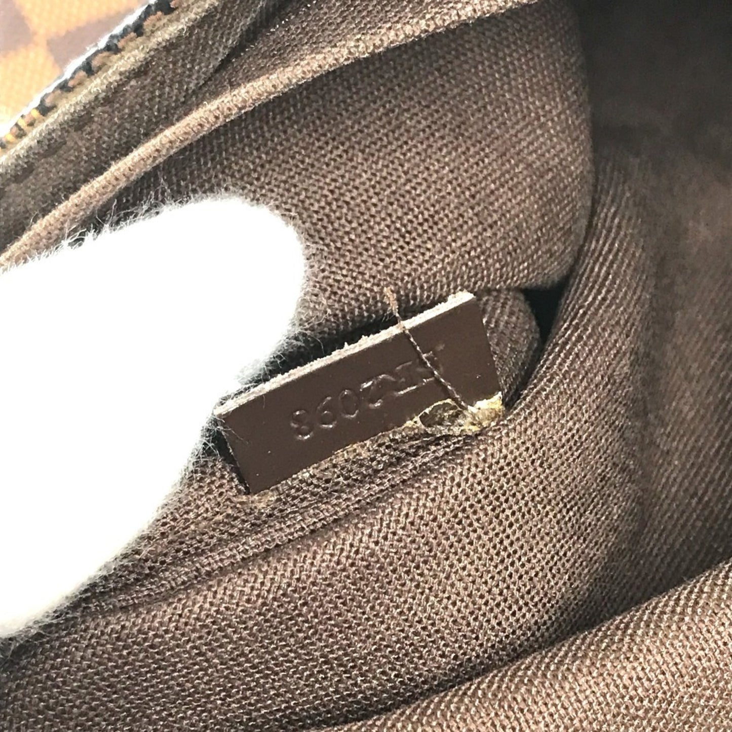 Louis Vuitton N51211 Damier Brooklyn Mm Flap Shoulder Bag In Canvas