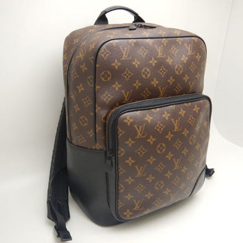 Louis Vuitton Louis Vuitton Monogram Macassar Dean Backpack M45335 Noir 252826